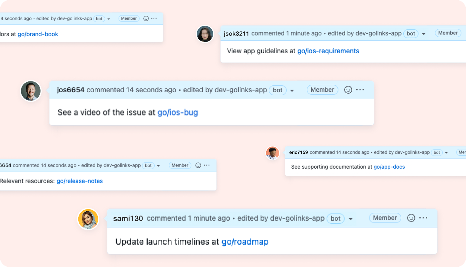GoLinks® in GitHub issues